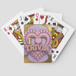 Baralho Luxe I Love Trivia Card Deck