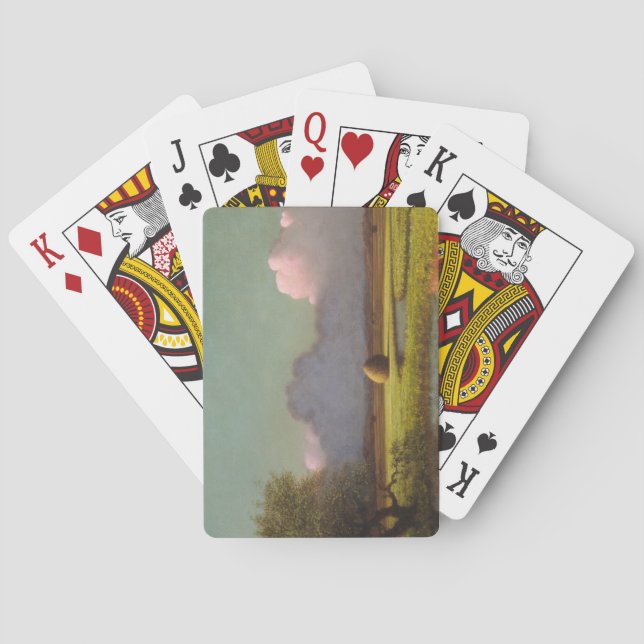 Baralho Luz do sol e sombra: Os pântanos de Newbury (Verso)