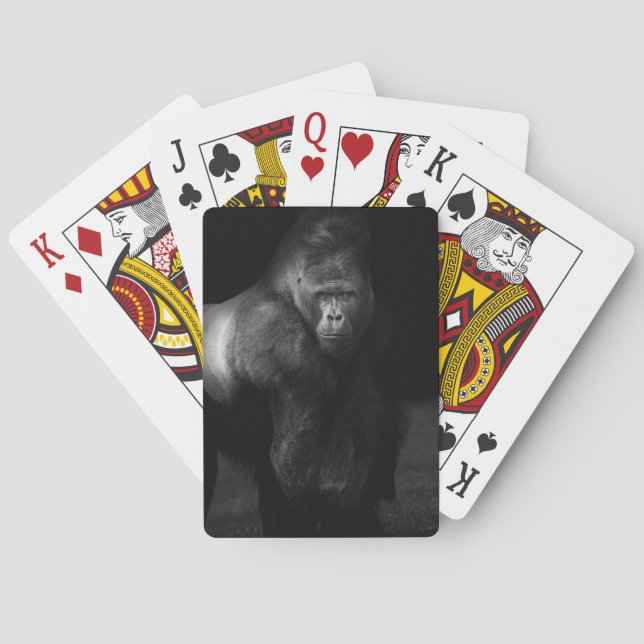 Baralho Luz sobre a Força – Gorila Silverback (Verso)