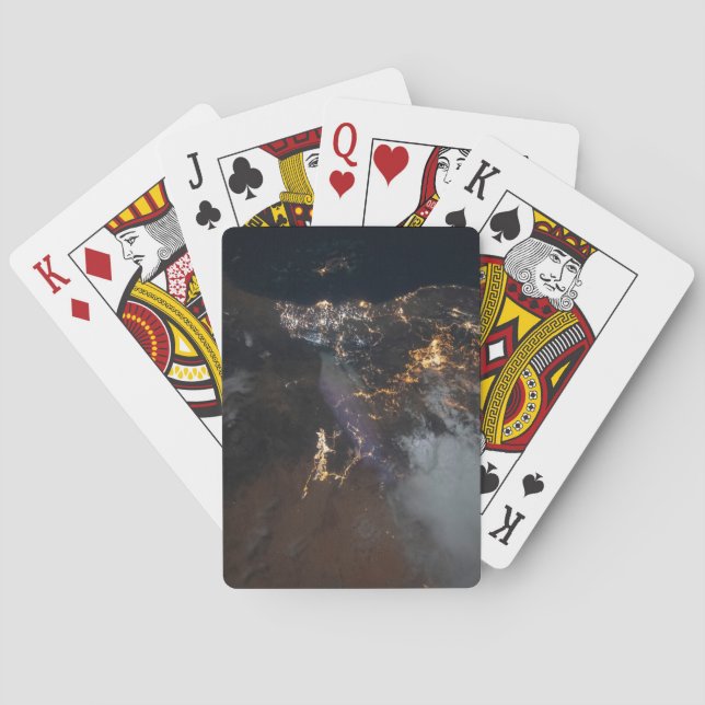 Baralho Luzes Da Cidade De Jazan E Seus Subúrbios (Verso)