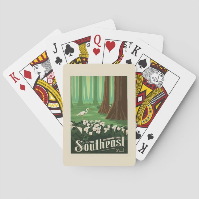 Baralho Macy's Flower Show | Sudeste (Verso)