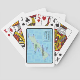 Baralho Madeline Island Teal Playing Cards