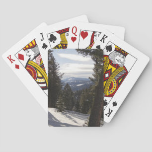 Baralho Madison Mountain em inverno em Montana