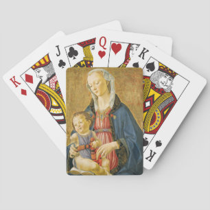 Baralho Madonna e criança com dois doadores, 1525-1530
