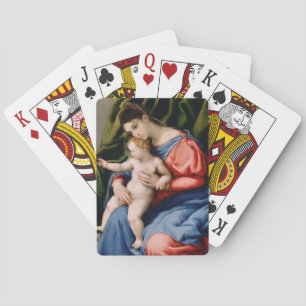 Baralho Madonna e criança com o St John infantil