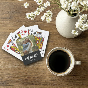 Baralho Mãe Estabeleceu Foto Dia das Mães