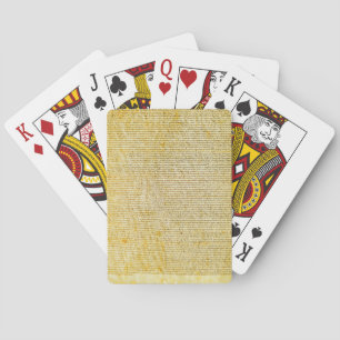 Baralho Magna Carta text