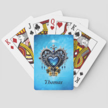 Magnífico coração gótico generoso.