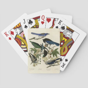 Baralho Magpie Jays & Nutcracker Audubon Birds da América