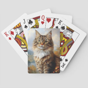 Baralho Maine Coon Kitten Retrato
