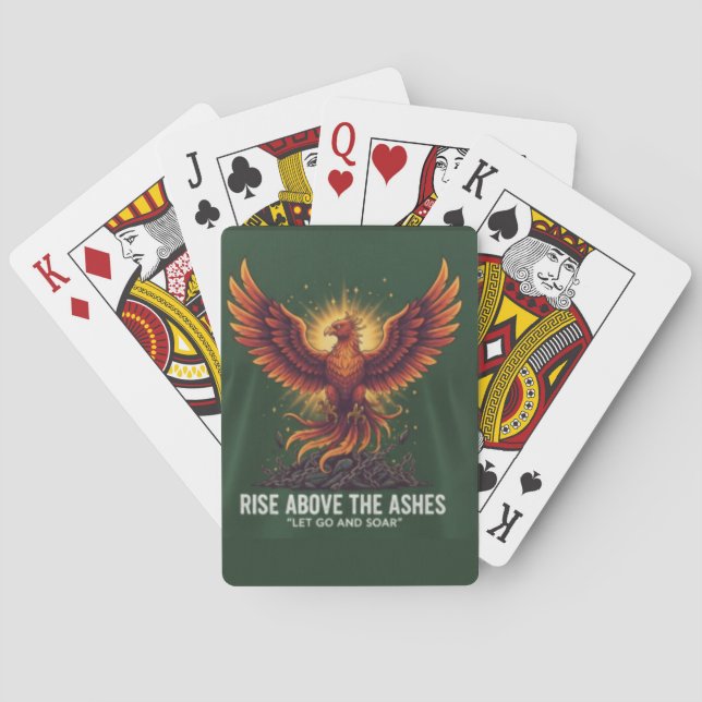 Baralho Majestic Phoenix Rising: Motivational Resilience  (Verso)