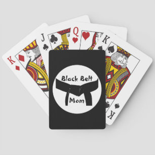 Baralho Mamã do cinturão negro das artes marciais