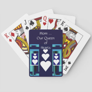 Baralho MAMÃ, nossa rainha de cartões de jogo dos