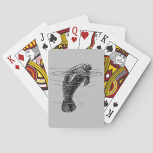 Baralho Manatear cartas de jogar