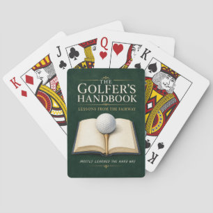 Baralho Manual de Golfe Presente engraçado para golfista