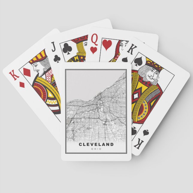 Baralho Mapa de Cleveland (Verso)