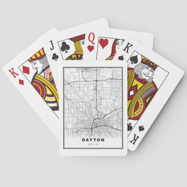 Baralho Mapa de Dayton (Verso)