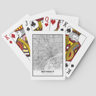 Baralho Mapa de Detroit