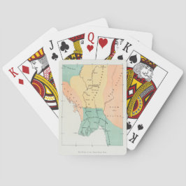 Baralho Mapa do reino Burman por William Griggs