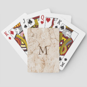 Baralho Marble com Monograma