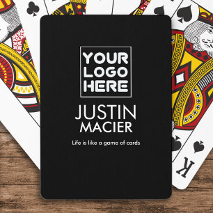 Baralho Marca / Logotipo / Nome personalizado da foto mode