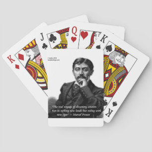 Baralho Marcel Proust & Citação Famosa