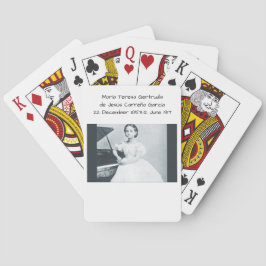Baralho María Teresa Gertrudis de Jesús Carreño García