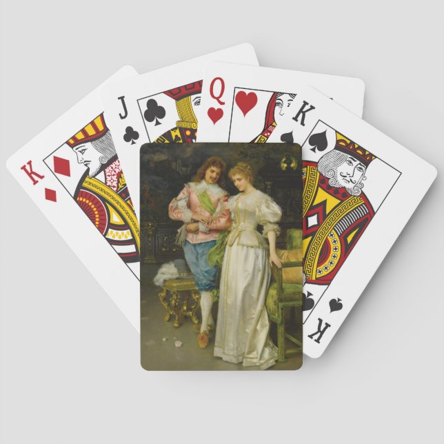 Baralho Marido e Esposa Betrothed (Casamento e Casamento) (Verso)