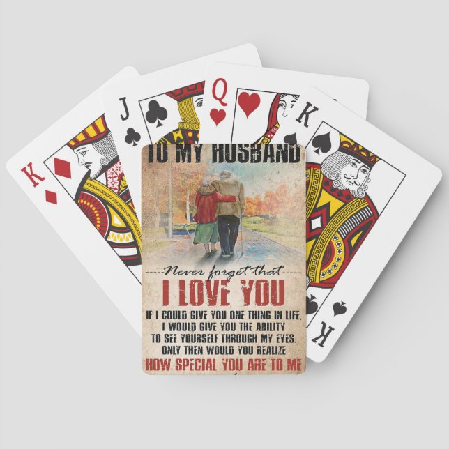 Baralho Marido Para Meu Marido Nunca Esquece (Verso)