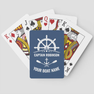 Baralho Marinho de Capas de Orelha de Âncora Náutica Cap