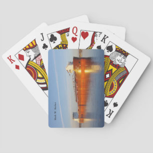 Baralho Mark W. Barker jogando cartas