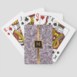 Baralho Mármore Dourado Preto Moderno e Elegante do Luxo