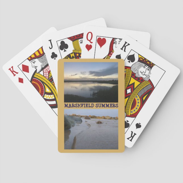 BARALHO MARSHFIELD SUMMERS PLAYING CARDS 2018, BICICLETA (Verso)