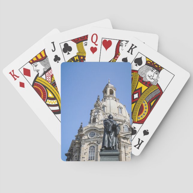 Baralho Martin Dresden Tocando Cartões (Verso)