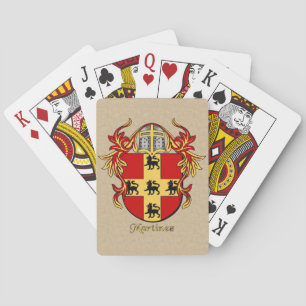Baralho Martinez Heraldic Shield com Mantling
