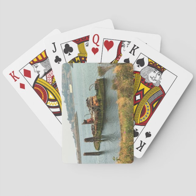 Baralho Mary D. Hume, Dourada Beach, Oregon (Verso)