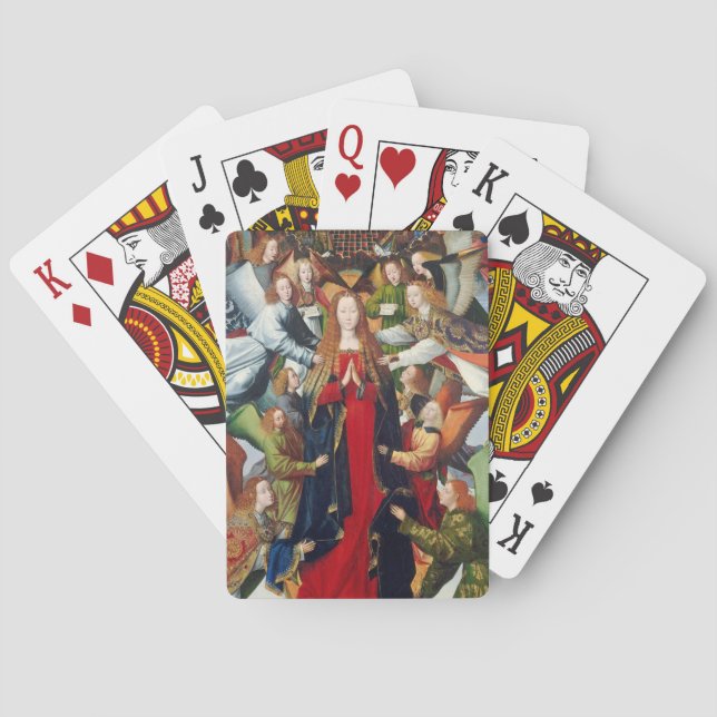 Baralho Mary, Rainha do Céu, c. 1485 - 1500 (Verso)