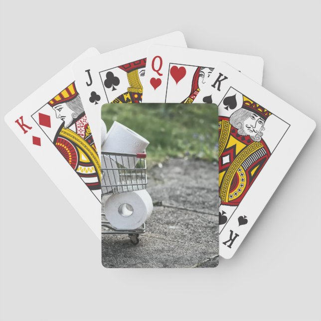 Baralho Máscara de proteção contra vírus Corona (Verso)