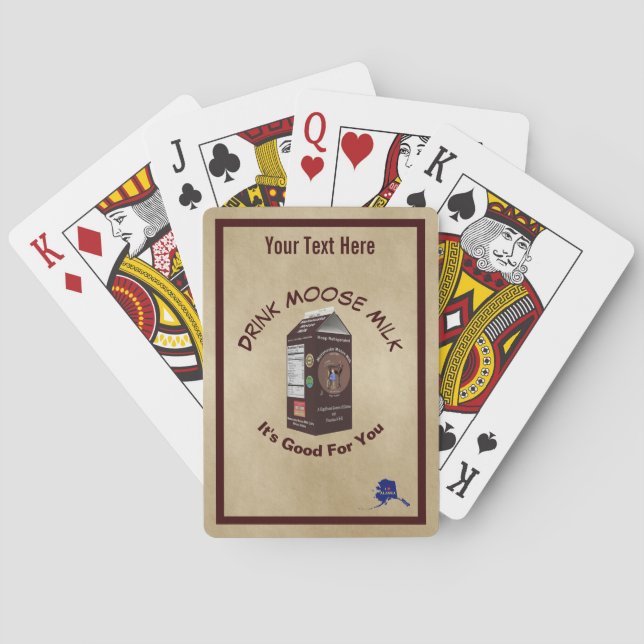 Baralho Matanuska Moose Milk (Verso)