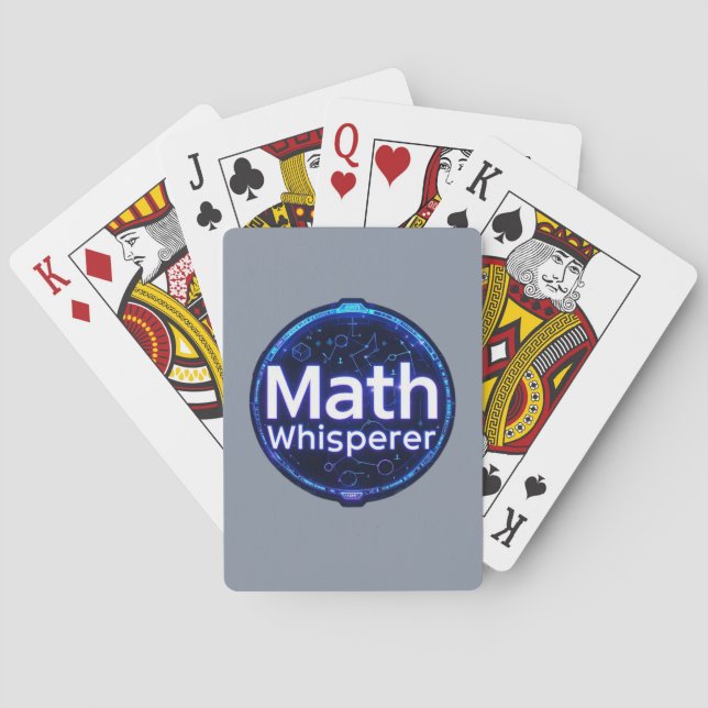 Baralho Math Teacher Math Whisperer (Verso)