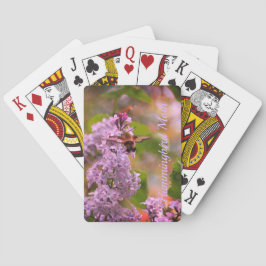 Baralho Mauve Lilac Floral