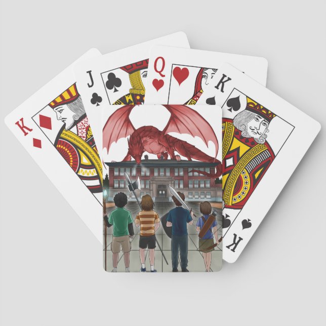 Baralho McGilvra D&D Club Jogando Cartões (Verso)