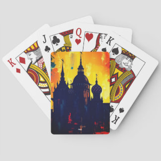 Baralho Medieval castle art deck