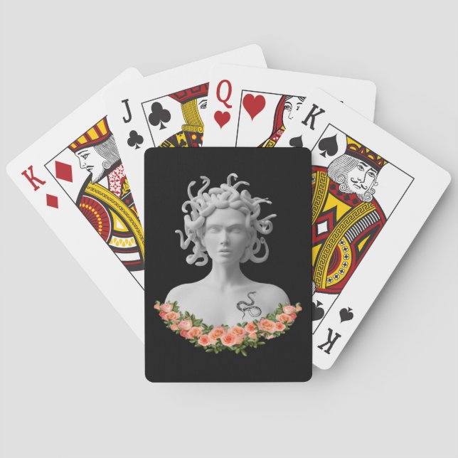 Baralho Medusa Gorgon Mitologia Grega (Verso)