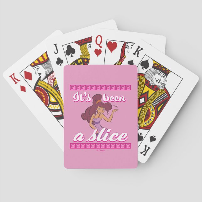 Baralho Megara - It's Been a Slice Poker Cards (Verso)