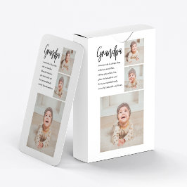 Baralho Melhor Avô De Bela Bela Teve Colagem Moderna