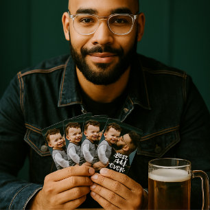 Baralho Melhor Pai do Mundo Foto Personalizada Presente do