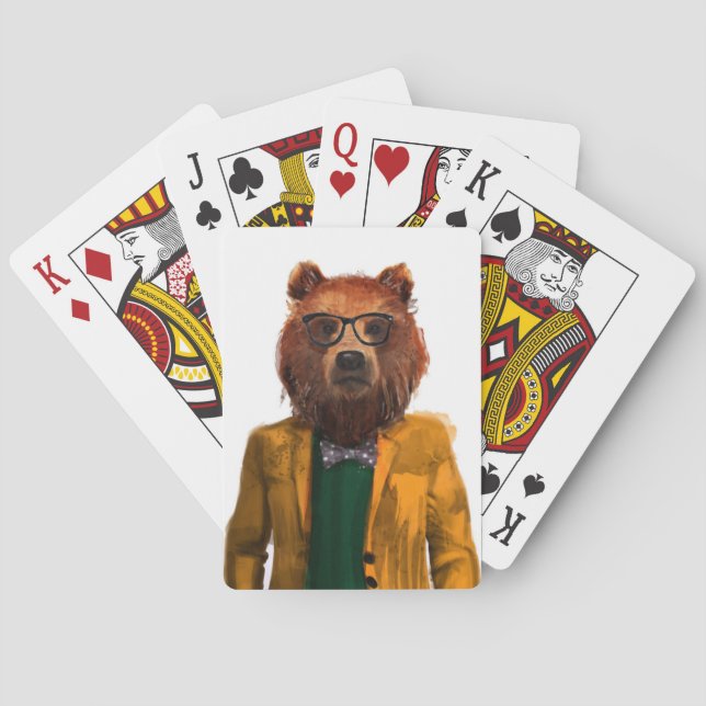 Baralho Melhor Urso Vestido (Verso)