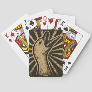 Baralho Meme Galinha do Pato Engraçado Honk Goose