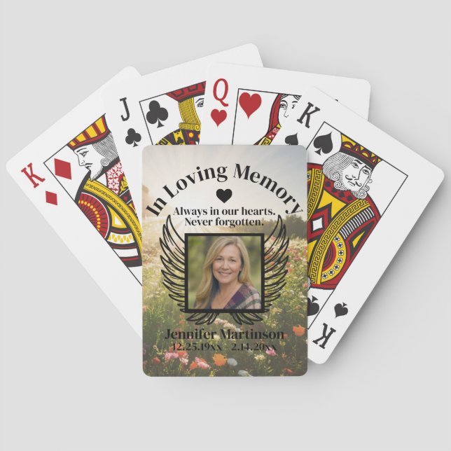 Baralho Memorial | Add Photo (Verso)